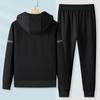 Conjunto de suéter de primavera y otoño para hombre, conjunto de dos piezas, pantalones de baño holgados, deportivos, casuales, para jóvenes, que combinan con todo, sueltos