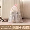 Bolsa para limpiar zapatos del hogar, bolsa con cordón a prueba de polvo para viajes, bolsa de almacenamiento de zapatos para equipaje, herramienta para el cuidado de artículos de cuero