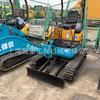 Comércio exterior exportação em segunda mão jiubaotian U-15 pequena escavadeira Kubota Micro escavação