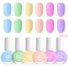 Traje Popular Transfronterizo de Esmalte de Uñas Joyería de Arte para Uñas Láser Luminoso Decoración para Uñas Base Agua Sin Horno Sin Descamación Secado Rápido