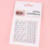 Joyería de Pegatinas Faciales Coloridas Transfronterizas Pegatina Facial Diamante Pegatina de Maquillaje para Actuación Infantil Pegatina para Cejas Pegatina de Perlas Decoración Facial