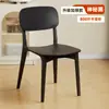 Cadeiras de Plástico Espessadas para Jantar em Casa, Cadeiras de Jantar com Encosto, Cadeiras de Mesa de Jantar para Uso de Aluguel, Novos Bancos de Jantar para Restaurantes Comerciais