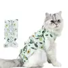 Ropa de Esterilización para Gatos, Ropa Quirúrgica para Gatas, Ropa Transpirable de Algodón Puro, Ropa para Destete, Ropa para Gatos Machos Anti-Lameduras Post-Cirugía