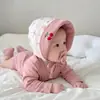 Sombrero de Bebé Primavera y Otoño Estilo Coreano Ala Ancha Sombrero de Corte Lindo para Bebés y Niños Pequeños para Uso al Aire Libre Protección contra el Viento para Orejas Sombrero Cálido para Bebés Pequeños