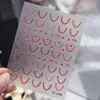 Pegatinas para Manicura Francesa con Borde de Encaje con Base Adhesiva Plana, Pegatinas Versátiles de Color Sólido para Uñas Francesas DIY, Accesorios Modelo Sl