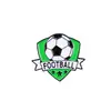 Insígnia de Metal de Bola Esportiva Acessórios de Decoração para Roupas Série Desenho Animado Copa do Mundo Futebol Broche Broche de Esmalte