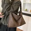 Bolsa de Gran Capacidad para Mujer 2026 Nuevo Estilo para el Uso Diario y el Viaje Versátil Bolso de Hombro Estilo Coreano Merade Bolso Tote Retro