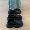Mocasines de mujer sin cordones con suela gruesa 2026 nuevo estilo coreano modernos y elegantes casuales cómodos zapatos de moda
