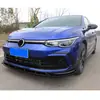 Adequado para Volkswagen Golf 8Rline Pá Dianteira de Três Peças Lábio Frontal Golf 8Rline 3Peças