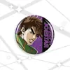 Broche de desenho animado de Jojo's Fantastic Adventure com laser, tamanho 58-75mm.
