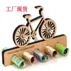 Dinero de cumpleaños transfronterizo regalo de madera bicicleta artesanías de madera