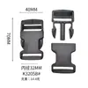 Accesorios para Bolsos de Mano del Fabricante Hebilla de Inserción de Calabaza Hebilla de Riñonera Hebilla de Mochila Hebilla de Ajuste de Mochila Hebilla para Hombre-Mujer Hebilla de Seguridad