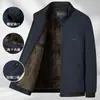 Nuevas Chaquetas Finas de Primavera para Hombres de Mediana Edad, Chaquetas Holgadas para Papá, Ropa Casual para Hombres de Mediana Edad y Mayores, para Hombres