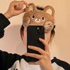 Linda Máscara de Ojos de Peluche para Mujeres para Dormir, Bloquear la Luz, Aliviar la Fatiga Visual, Proteger los Ojos, Dormir, Dormir, Especial para Estudiantes durante el Descanso para Almorzar