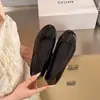 Zapatos Planos Estilo Ballet Nuevos Versión Coreana Otoño 2026 con Lazo Dulce, Boca Baja, Aumento Interno de Altura, Suela Suave Zapatos de Mujer