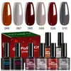 Set de Geles para Uñas Limegirl Puntas para Uñas Navidad 6 Colores Nuevo Cat Eye Nail Art Set de Geles para Uñas Barbie