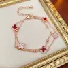 Libro de Caperucita Roja con Pulsera de Cuentas de Cristal de Alta Gama Puesto Económico ins Pulsera Nicho Fresca Venta al por Mayor de Pulseras