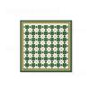 Venta al por mayor de fábrica transfronterizo patrón geométrico retro francés posavasos cuadrado americano para el hogar cerámica absorbente aislamiento térmico mantel individual