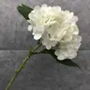 Película Western Americana Tacto a Mano Hortensia Accesorios para el Hogar Florales Lavable Hortensia de Cabeza Única con Hoja Accesorios de Boda