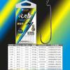 Anzuelo Luya de manivela delgada, vientre ancho, vientre estrecho, anzuelo, anzuelo para pez, anzuelo para pesca marítima de bacalao, caballa, palometa, lubina, anzuelo con cuentas para cebo blando
