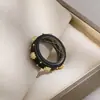 Anel Largo Italiano de Prata S925 Banhado a Ouro Cravejado com Diamantes para Mulheres, Estilo Chinês Retrô, Luxo Leve, Design de Nicho de Alta Qualidade
