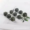 Yige Jewelry Cubos de Cristal Natural Amatista Cristal de Fresa Cubo Accesorios para Joyería DIY Cuentas al por Mayor