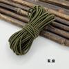 Corda Elástica, Elástico, Cordão para Cinto, Fivela com Ilhós, Acessórios DIY, Elástico Criativo Artesanal, Aproximadamente 2,5mm