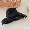 Presilha de Cabelo de Rede Plissada Super Fada Feminina 2025 Novo Estilo Presilha de Cabelo Versátil Presilha Tubarão de Cabelo Acessório de Cabeça para Celebridade da Internet