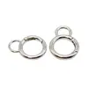 En Stock Anillo de Resorte de Aleación Forma de Ocho Hebilla de Calabaza Anillo Redondo para Bolsas y Bolsos Accesorios de Ferretería DIY Hebilla Metálica para Colgar para Equipaje