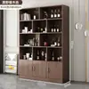 Armario para vinos, estante multi-nivel para pared de sala de estar, vitrina para vinos, vitrina de exhibición de productos, armario de almacenamiento
