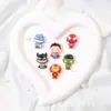 Acessórios de Resina de Personagem Herói da Marvel Desenho Animado DIY Feito à Mão Cola de Chantilly Capa de Celular Acessórios para Joias Materiais para Atacado