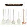 Conjunto de espátulas de silicone para atacado de fábrica, conjunto completo de utensílios de cozinha de silicone para uso doméstico, incluindo espátulas e colheres para cozinhar