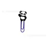 Clipe de Papel Panda de Desenho Animado Anime Pvc Papelaria de Escritório Clipe de Papel Decorativo Transfronteiriço Xiyin Pequeno Presente Marcador de Página