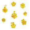 Acessórios DIY de Ouro de Areia Vietnamita de Longa Duração Pingente Fashion Flor de Cerejeira Pingente de Lírio do Vale Acessórios Ouro Francês Antigo para Mulheres