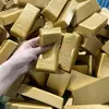 Ladrillo de oro simulado de PU de rebote lento, juguete para aliviar el estrés, lindo juguete de descompresión para estudiantes, bestseller transfronterizo