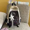 Mochila Escolar Estilo Nuevo para Estudiantes Mujeres, Versión Coreana, Gran Capacidad, Mochila Estilo Universitario Harajuku Japonés, Mochila Versátil para Viajes Diarios