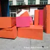 Piscina de atracciones interior 10*10 * 10cm resistente al desgarro resistente al desgaste cuadrado de esponja parque infantil esponja ignífuga retardante de llama