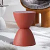 Estilo nórdico Troca de sapatos Pequeno Banquinho Porta Casa Criativa Banco de sala de estar para crianças Banquinho baixo Engrossado Plástico Simples Banquinho redondo
