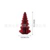 Adornos de Papel para Árbol de Navidad Adornos Navideños para Sala de Estar Decoraciones para el Hogar Escritorio Plegable Fácil Almacenamiento Adornos Pequeños para Pasillo