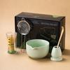 Cuenco de matcha de estilo japonés con boquilla, herramienta para matcha, pincel para matcha, cuenco de té con punta, mezclador, aparato para té, apto para transfronterizos