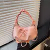 Bolso Plegado con Lazo Estilo Dulce para Mujer 2026 Nuevo Bolso de Hombro de Primavera Elegante Bolso Cruzado Tipo Nube