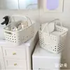 Cesta de banho para estudantes com separação de itens secos e molhados, cesta de banho para armazenamento de banheiro, chuveiro, dormitório, atacado