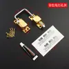 Pestillo de Puerta Antirrobo de Acero Inoxidable Hebilla de Puerta de 90 Grados Cerradura de Puerta Corredera Perno de Puerta Multiaángulo Cerradura de Seguridad Universal para Uso Izquierdo y Derecho