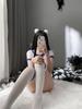 Traje de baño de una pieza para mujer, ropa interior sexy, uniforme, pasión, entrepierna abierta, tentación sexual, biblioteca muerta