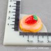 Bolo de donut Micro Comida Brincar Resina Acessórios Creme Cola Capa de celular Material Chapéus Acessórios para cabelo Casa de boneca DIY