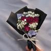 Mini flores secas exquisitas para el aire acondicionado del coche, flores secas pequeñas, flores de flor, regalo de acompañamiento, decoración del Día de San Valentín, adornos festivos