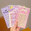 Parche de Uñas Impermeable para Niños Sanrio Kuromi con Relieve 5D Hello Kitty Pegatina Luminosa para Niña Personalización