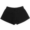 Pantalones de Danza para Niños, Pantalones de Práctica de Verano, Pantalones Cortos de Danza para Niñas, Calzoncillos Bóxer de Algodón Negros, Pantalones Cortos para Bailarín Moderno
