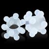Anillo Masculino de Silicona con Doble Fila de Cuentas Externas Anillo de Cuentas en Cuentas Envolvente Sexy para Dedo Anillo Sexy para Dedo Manga Sexy Anillo de Cuello Cis