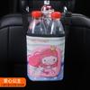 Lixeira de Carro para Uso no Carro, Caixa de Armazenamento Multifuncional Universal para Pendurar no Encosto do Assento e na Porta, Balde Mini de Desenho Animado à Prova d'Água